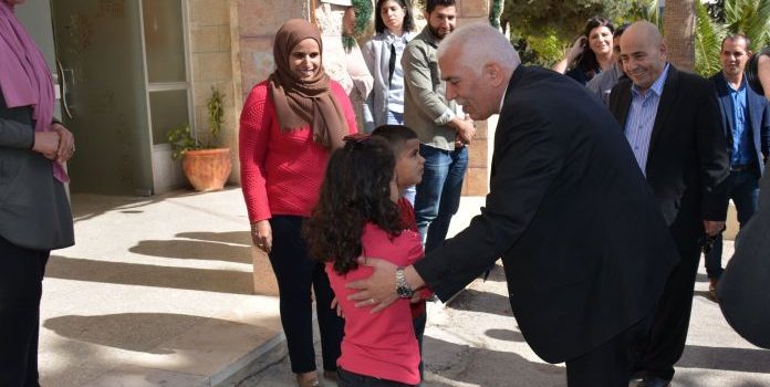 Bethlehem Governor Visits Children At SOS Children’s Village In Bethlehem
